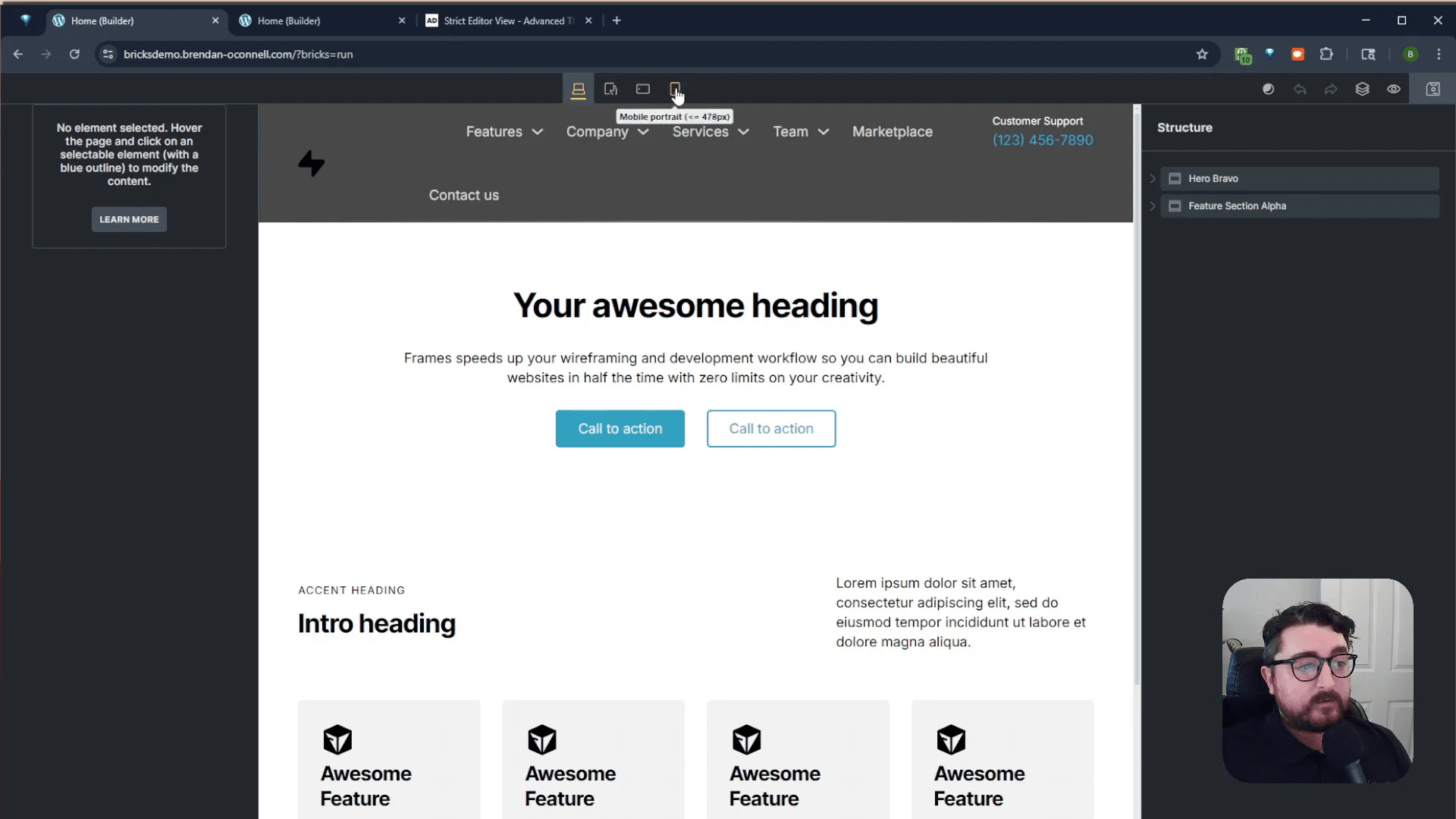 Cleaned up toolbar in Strict Editor View mode